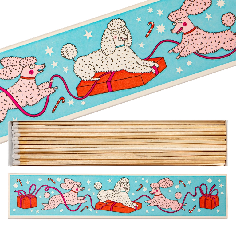 Fiammiferi Lunghi -  Christmas Poodles