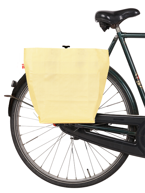 Cobags - Bikezac 2.0 bicycle bag yellow
