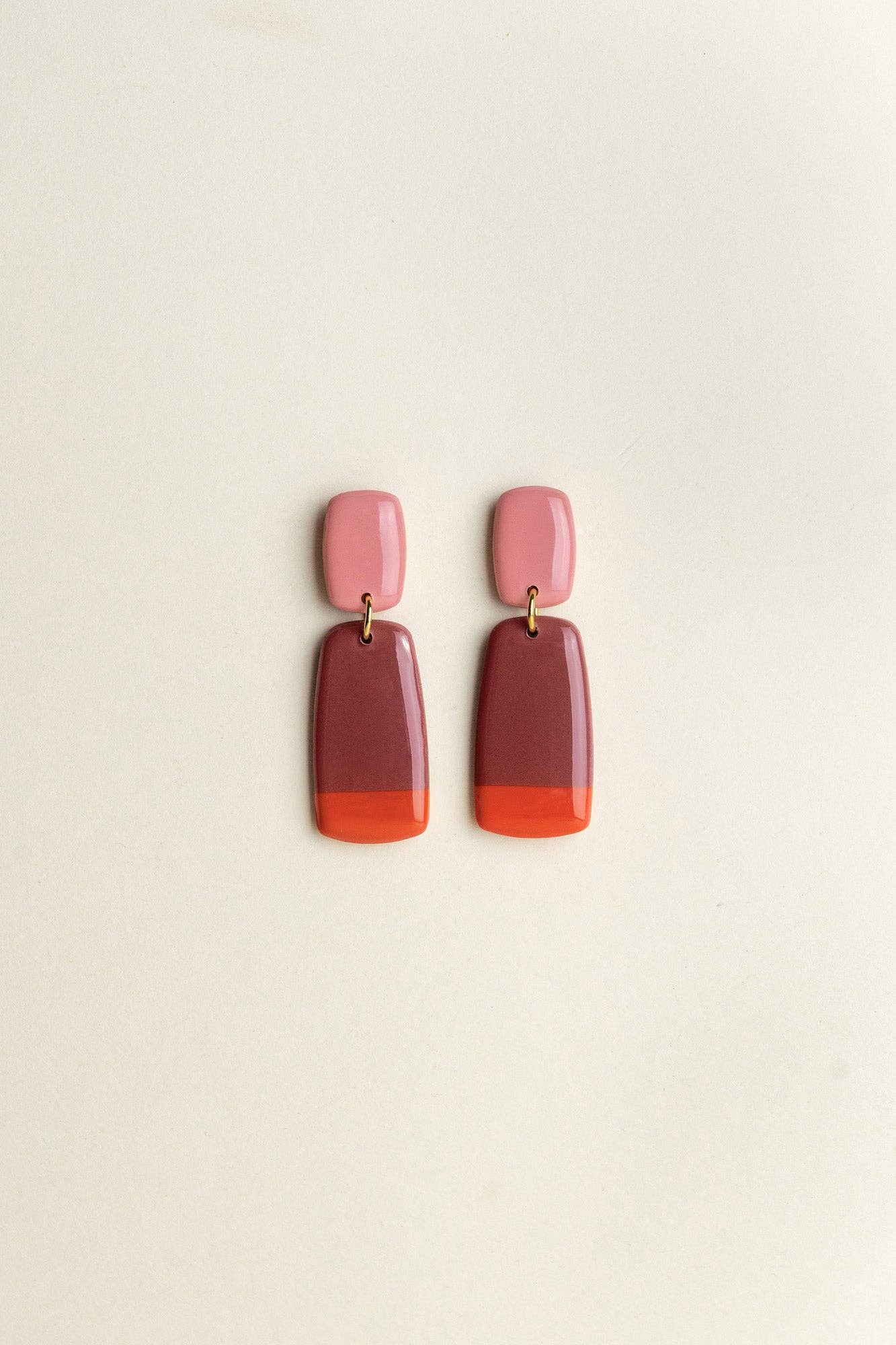 Orecchini Juna - Fioritura / Malva / Tramonto