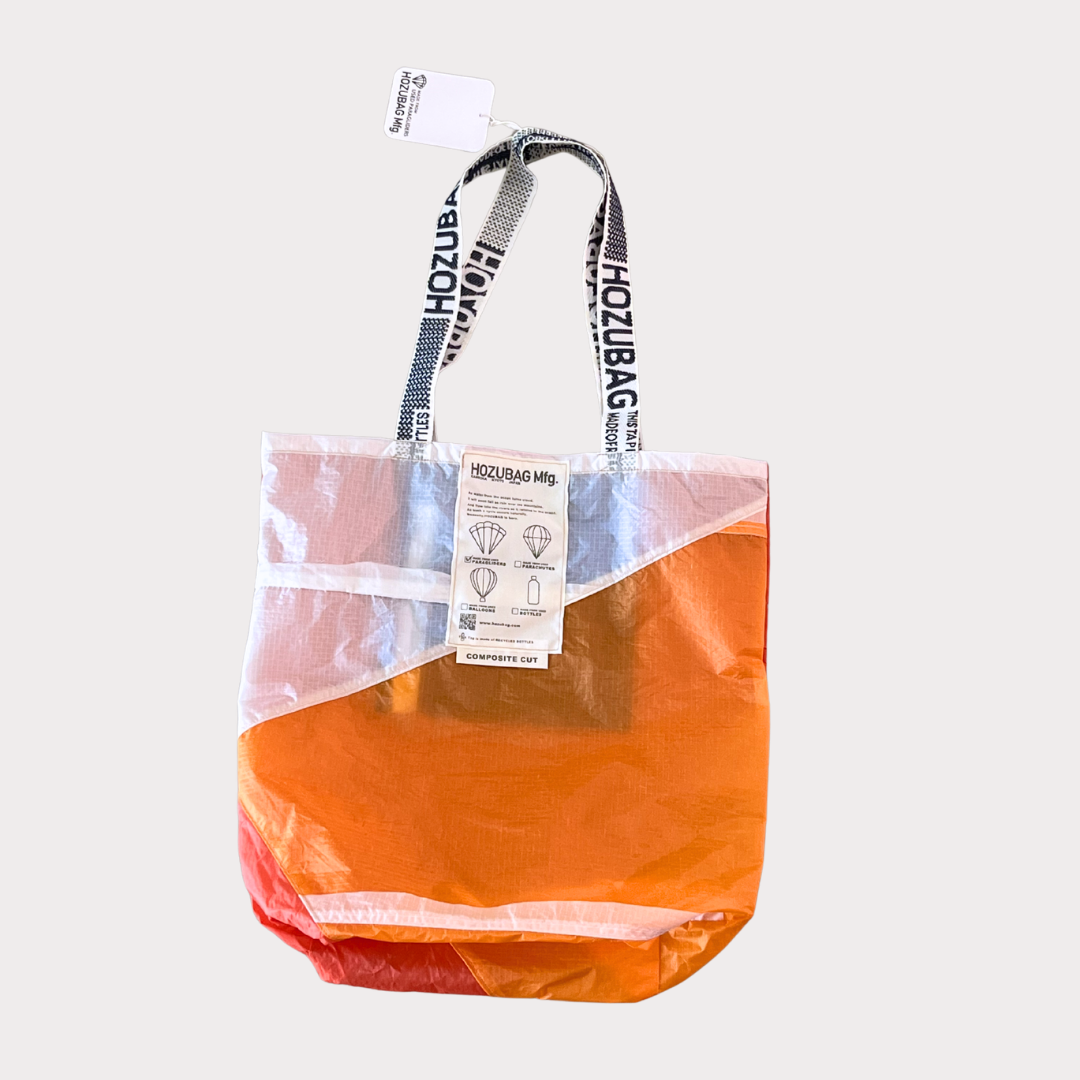 Tote Bag Paracadute - Rosso / Arancio