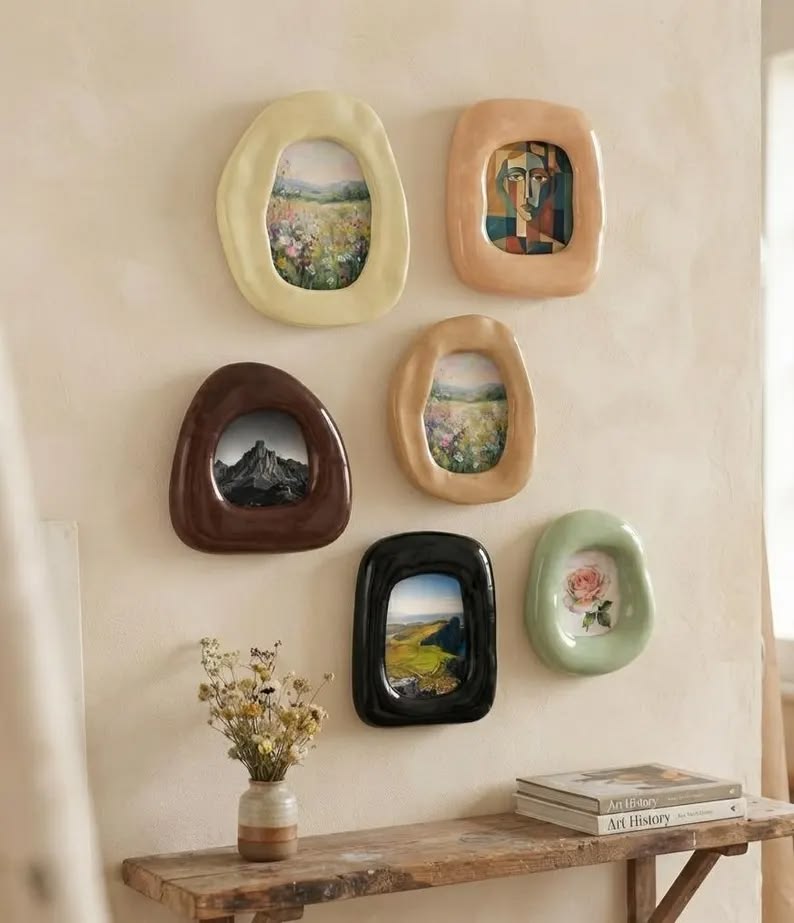 MODELLAZIONE CERAMICA - Cornice autunnale