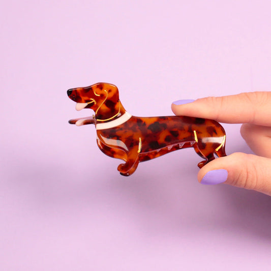 Hair clip - Dachshund Hair Claw 