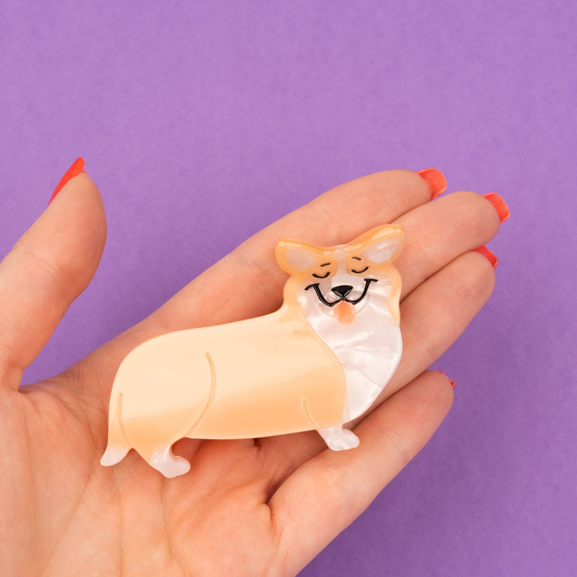 Hair clip - Corgi Hair Claw 