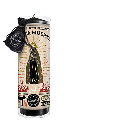 Candela Ritualizzata - Santa Muerte