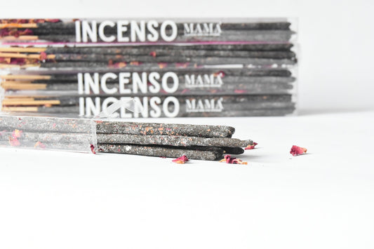 Artisan Incense pack of 8 - Amber, Rose and Cinnamon