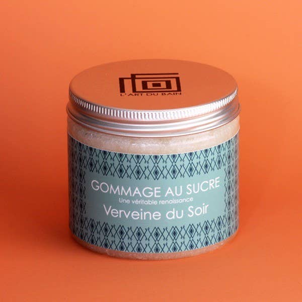 Scrub serale allo zucchero alla verbena