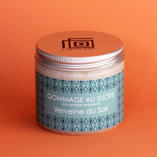 Scrub serale allo zucchero alla verbena