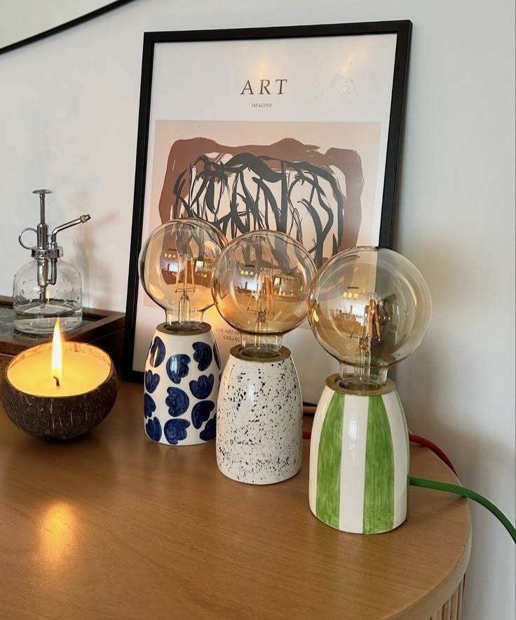 DECORAZIONE CERAMICA- Abat-Jour💡