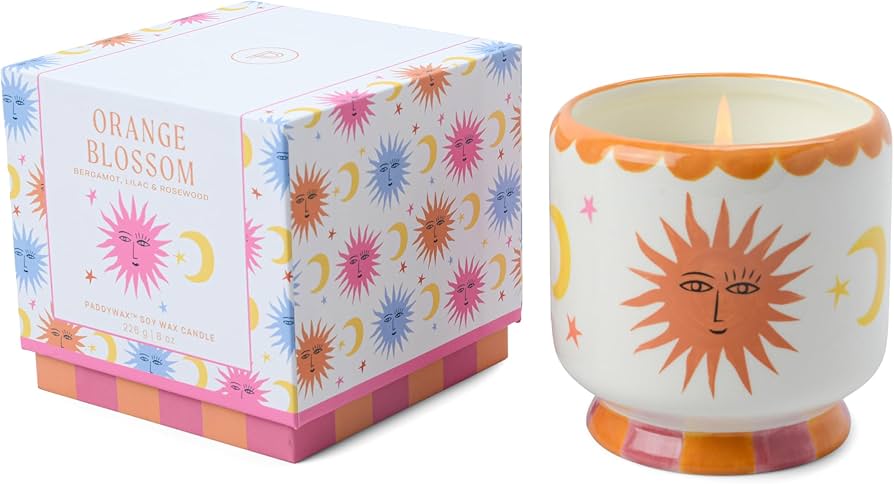 Candela Sun Orange Blossom - Bergamotto, Violetta e Legno di Rosa