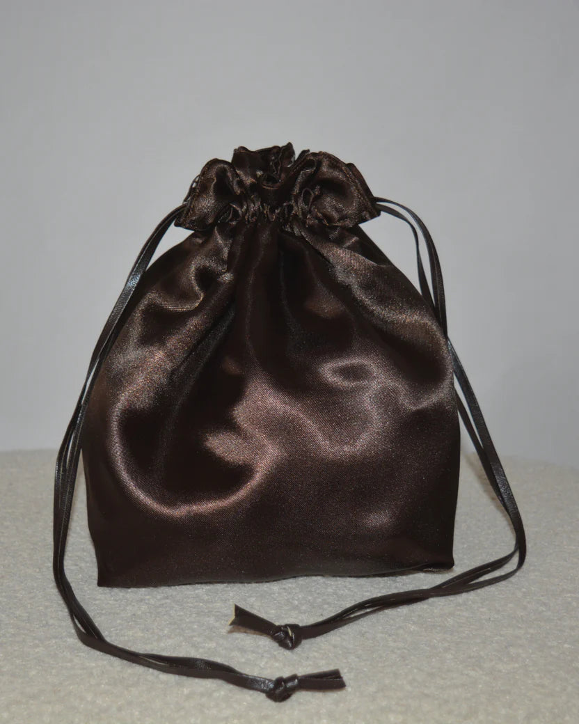 Sac à Main double face SATIN - Dark Chocolate