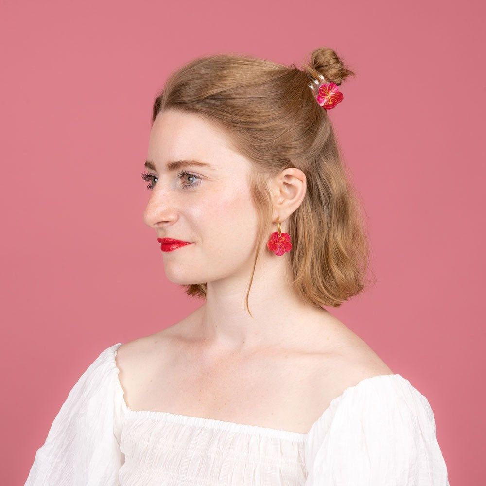 Hair clip - Heart Mini Hair Claw 