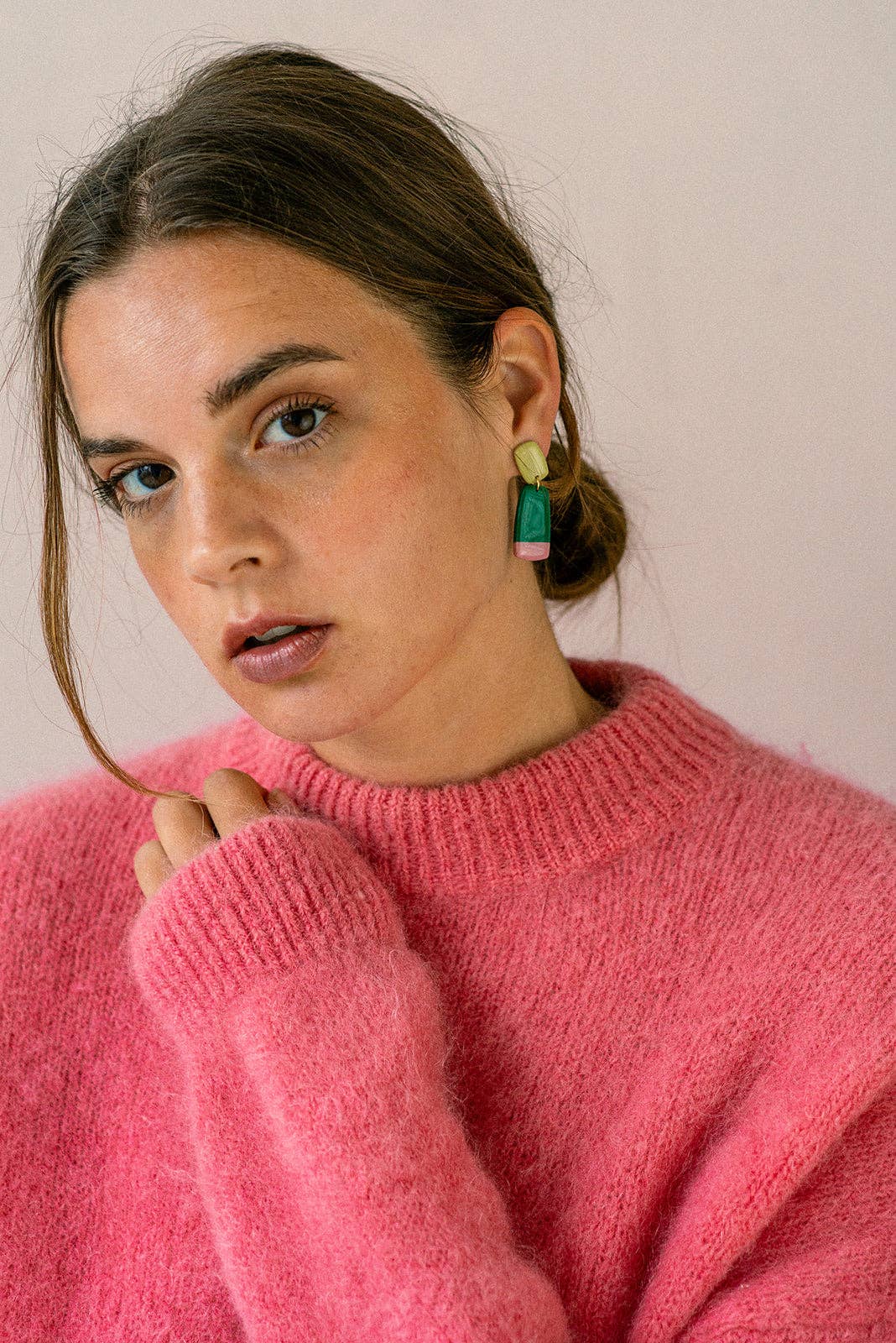 Orecchini Juna - Avocado