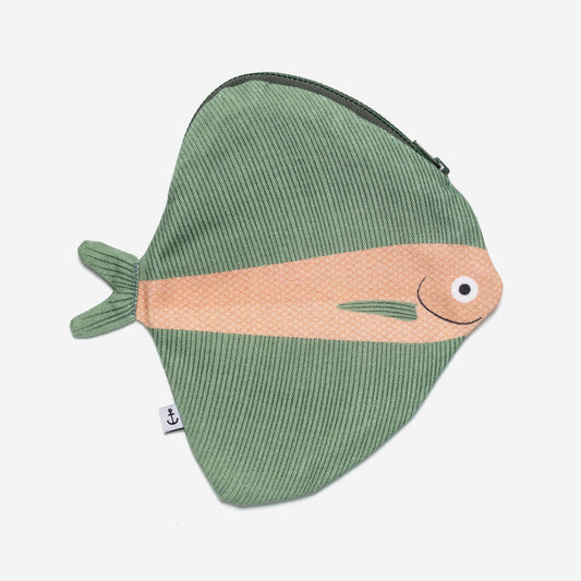 Astuccio / portachiavi Fanfish verde: Portachiavi
