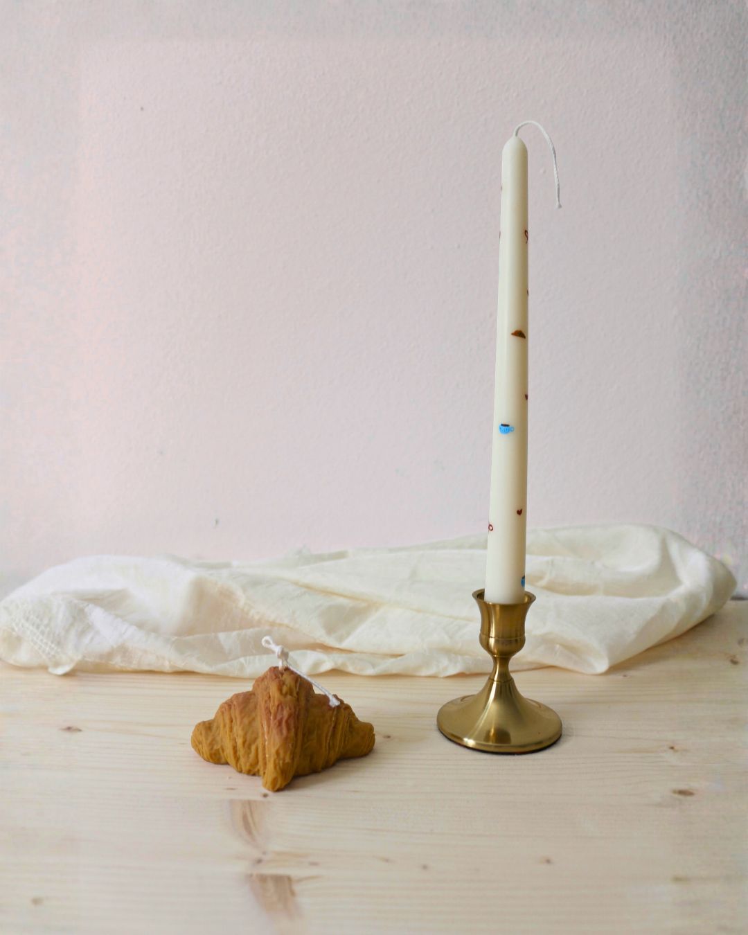 CANDLE MAKING&PAINTING - food edition 🥐🥕🍄‍🟫🍊🍋