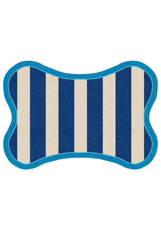 Tovaglietta PET - Righe Blu