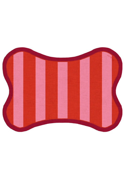 Tovaglietta PET - Righe Rosa