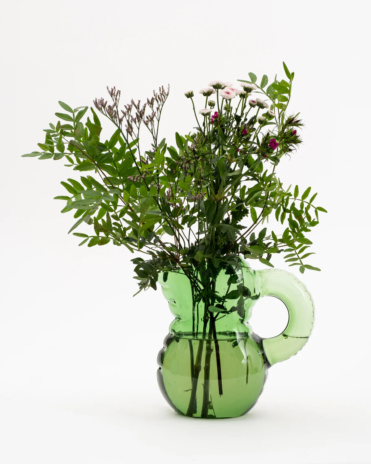 Caraffa in vetro Emily - Verde
