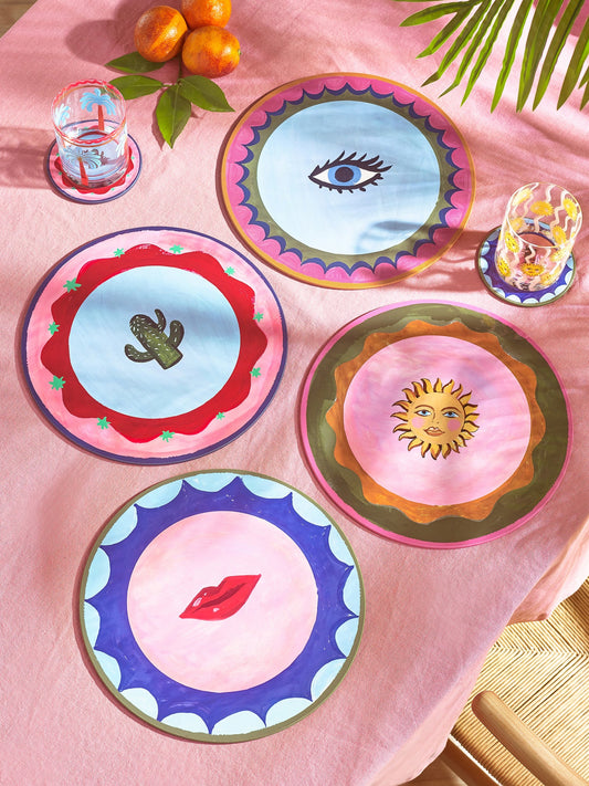 Set 4 sottopiatti Electric Coast - Tovagliette da colazione