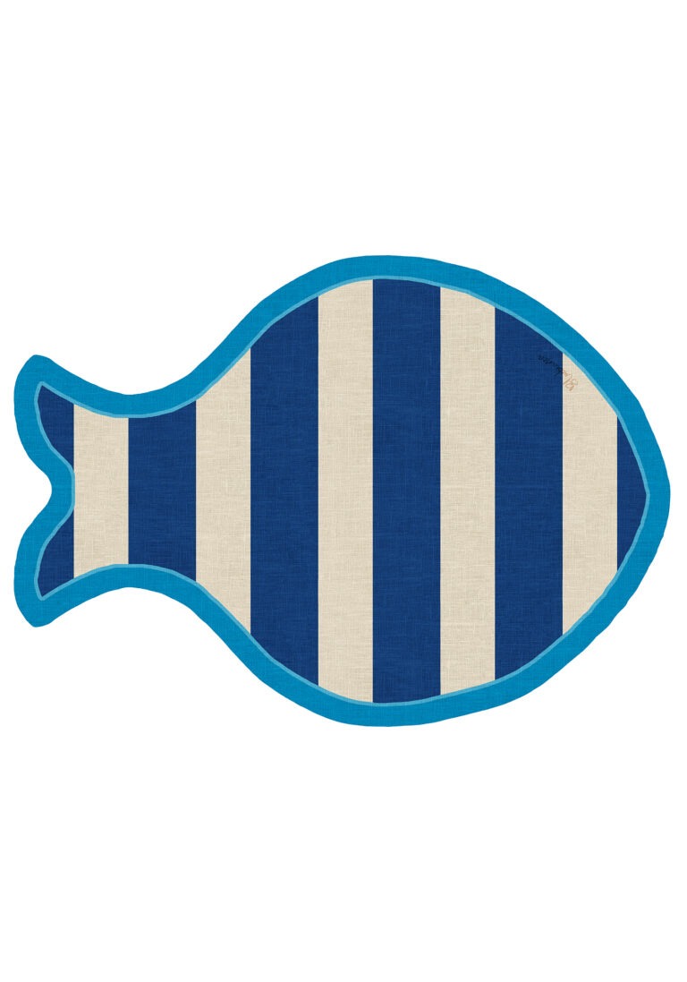 Tovaglietta PET - Fish Blu