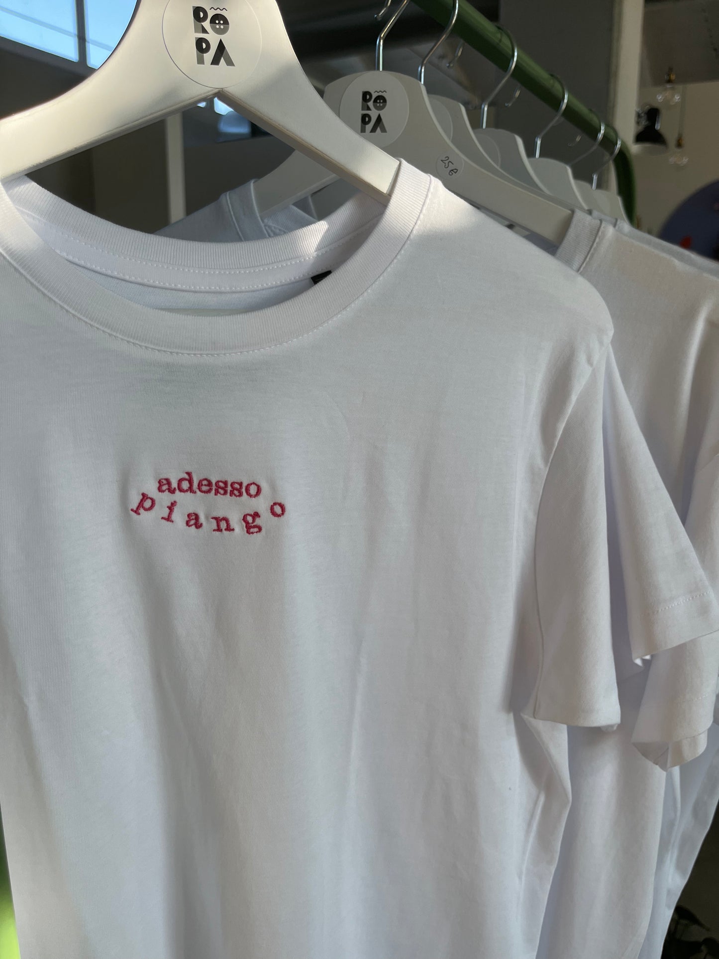 T-shirt Bianca - Adesso piango