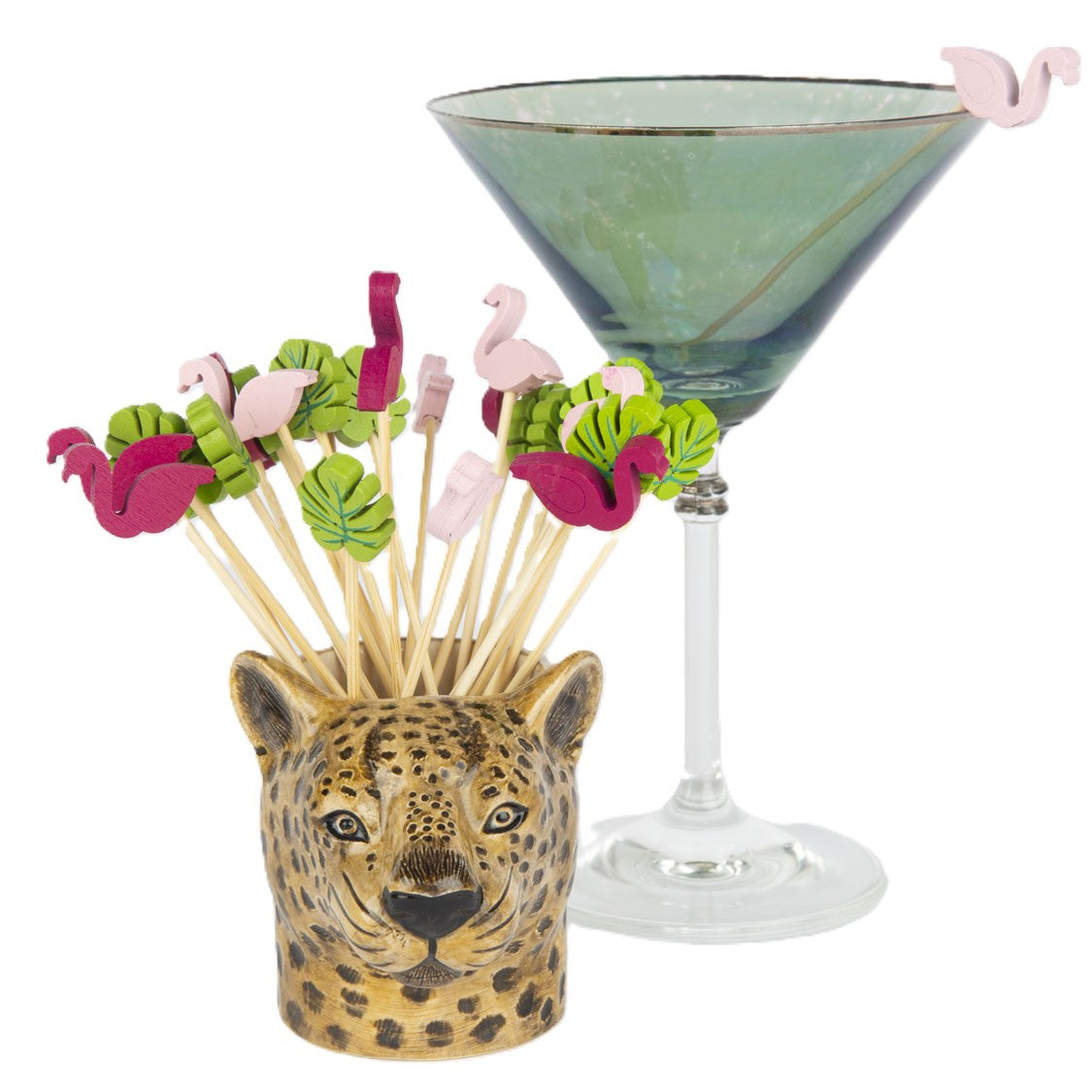 Animal farm duck glass