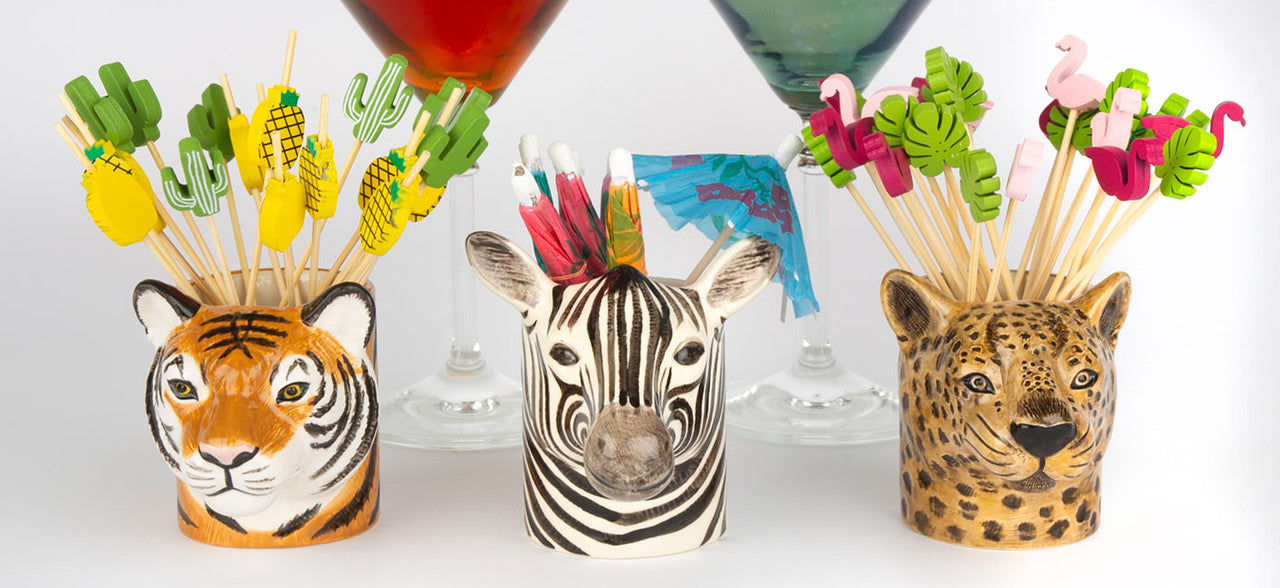 Animal farm duck glass