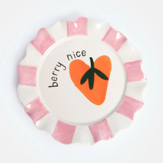 Piatto da dolce Fragola - Strawberry Heart