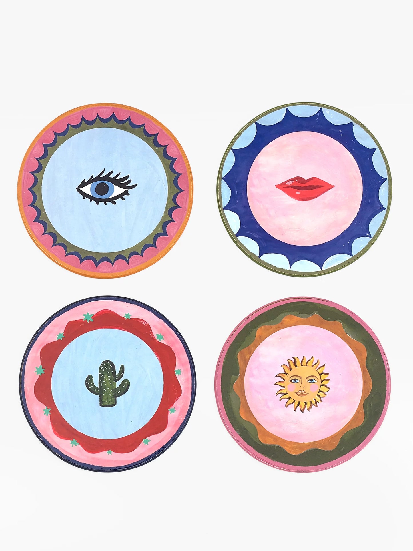 Set 4 sottopiatti Electric Coast - Tovagliette da colazione