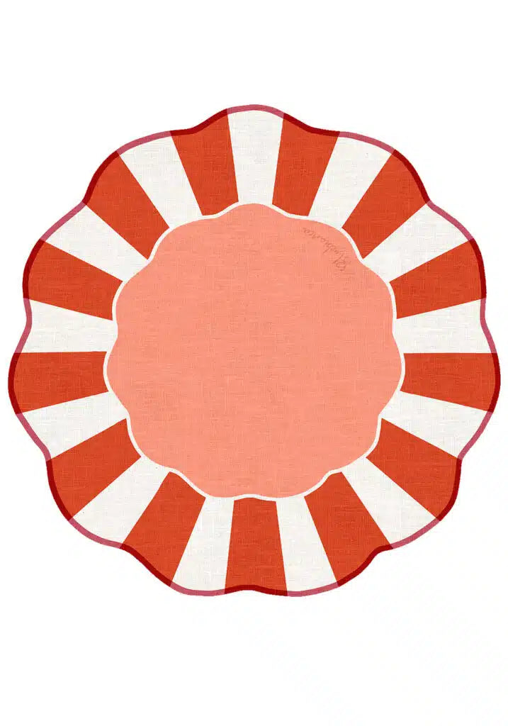 Round Breakfast Placemat - Tigrotto