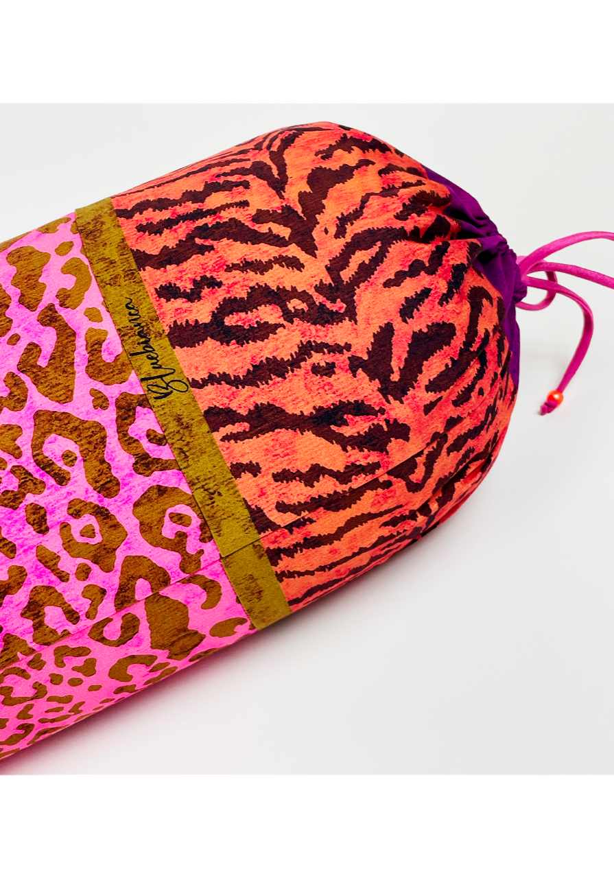 Cushion - Mauve Tiger Tiger