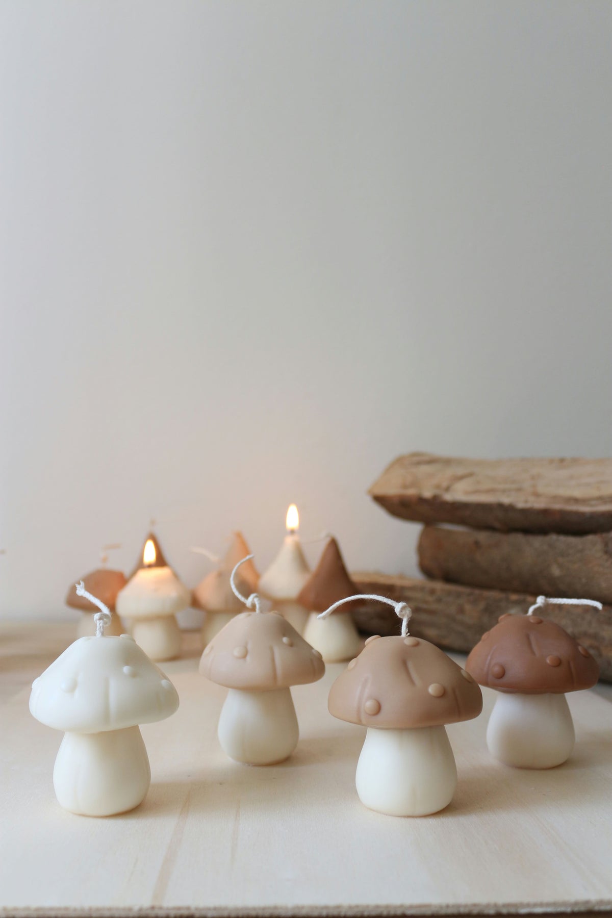 CANDLE MAKING&PAINTING - food edition 🥐🥕🍄‍🟫🍊🍋