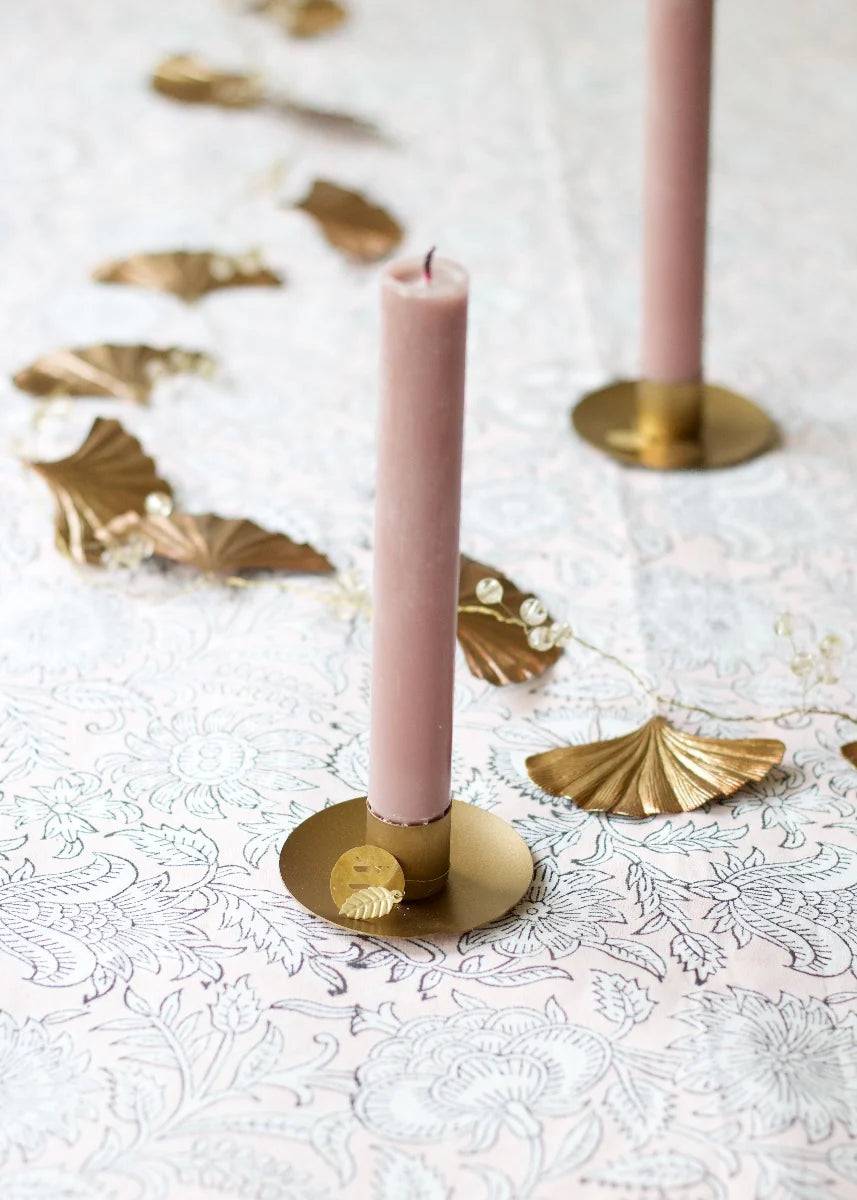 Porta candele - Ottone