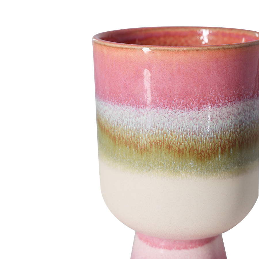 Vaso Rosa 70s ceramics - Rosefield