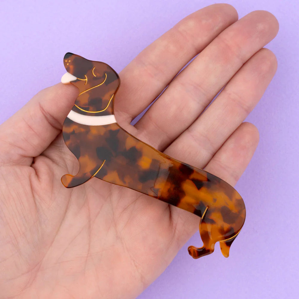 Hair pin - Dachshund Hair Clip 