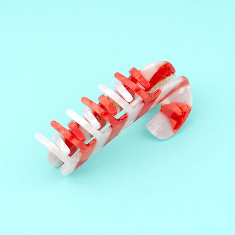 Molletta per i capelli - Candy Cane Hair Claw