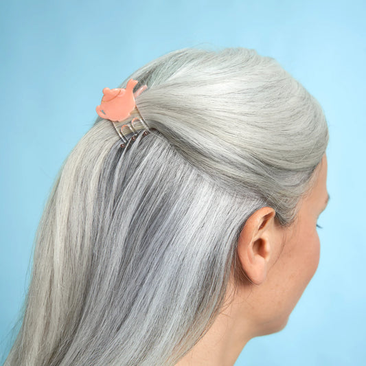 Molletta per i capelli - Mini Teiera