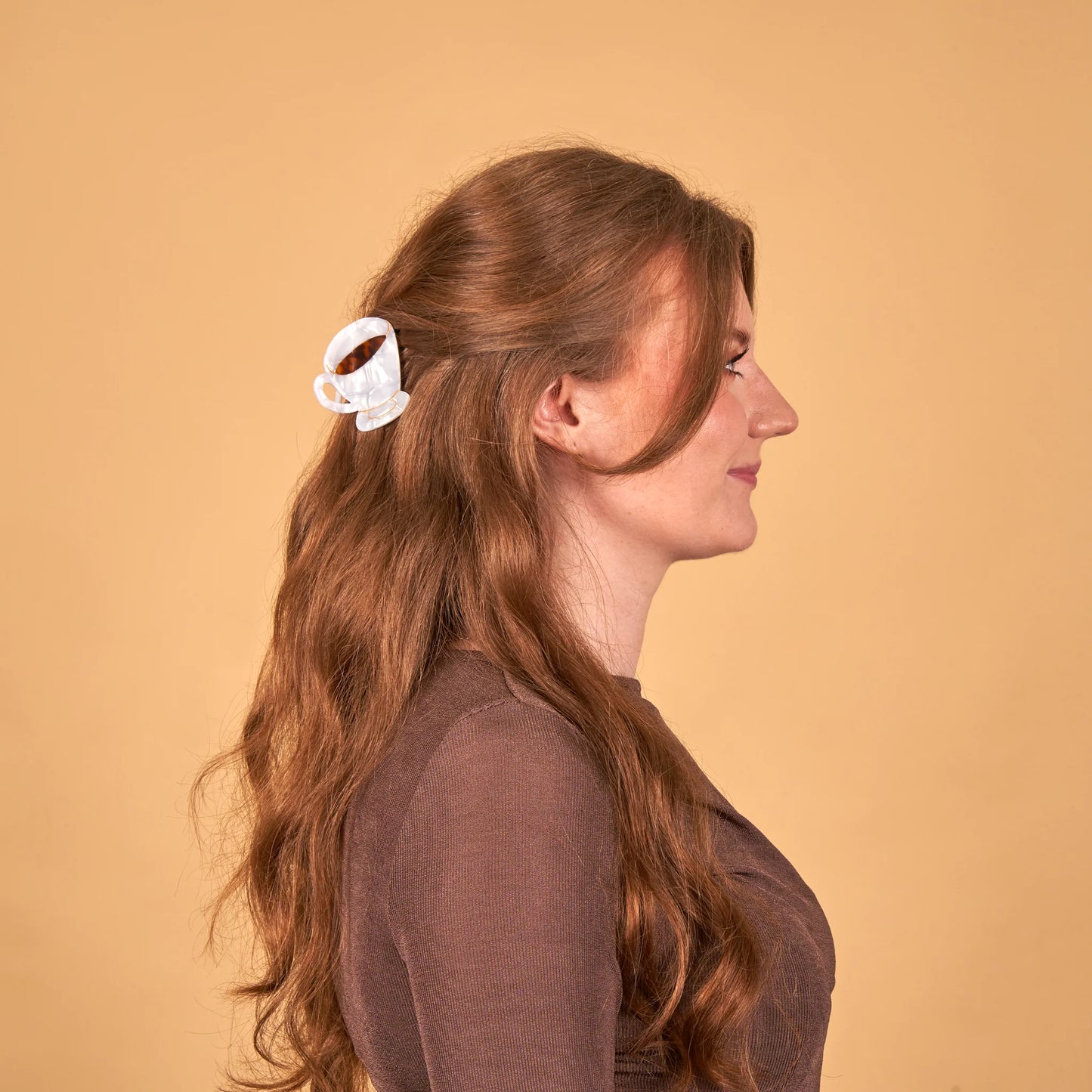 Molletta per i capelli - Caffè