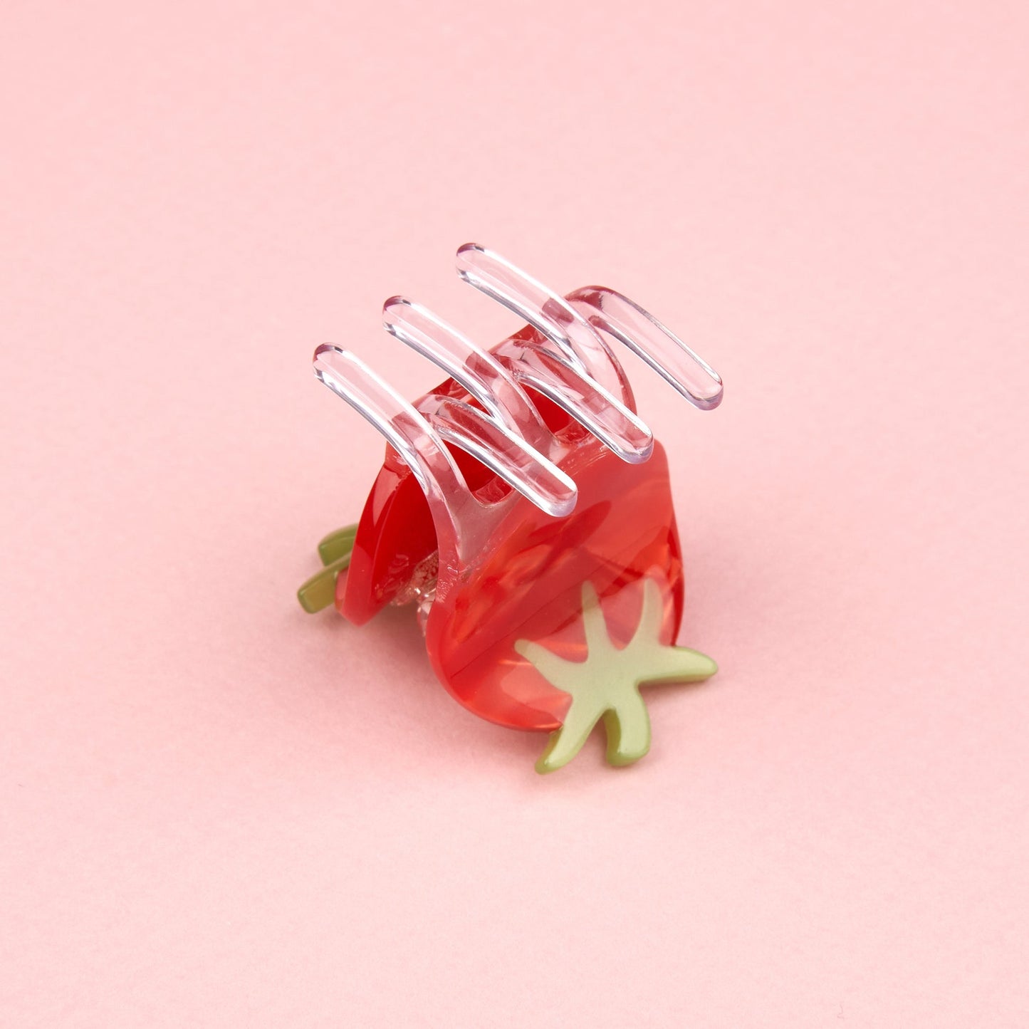 Mini molletta per i capelli - Pomodorino