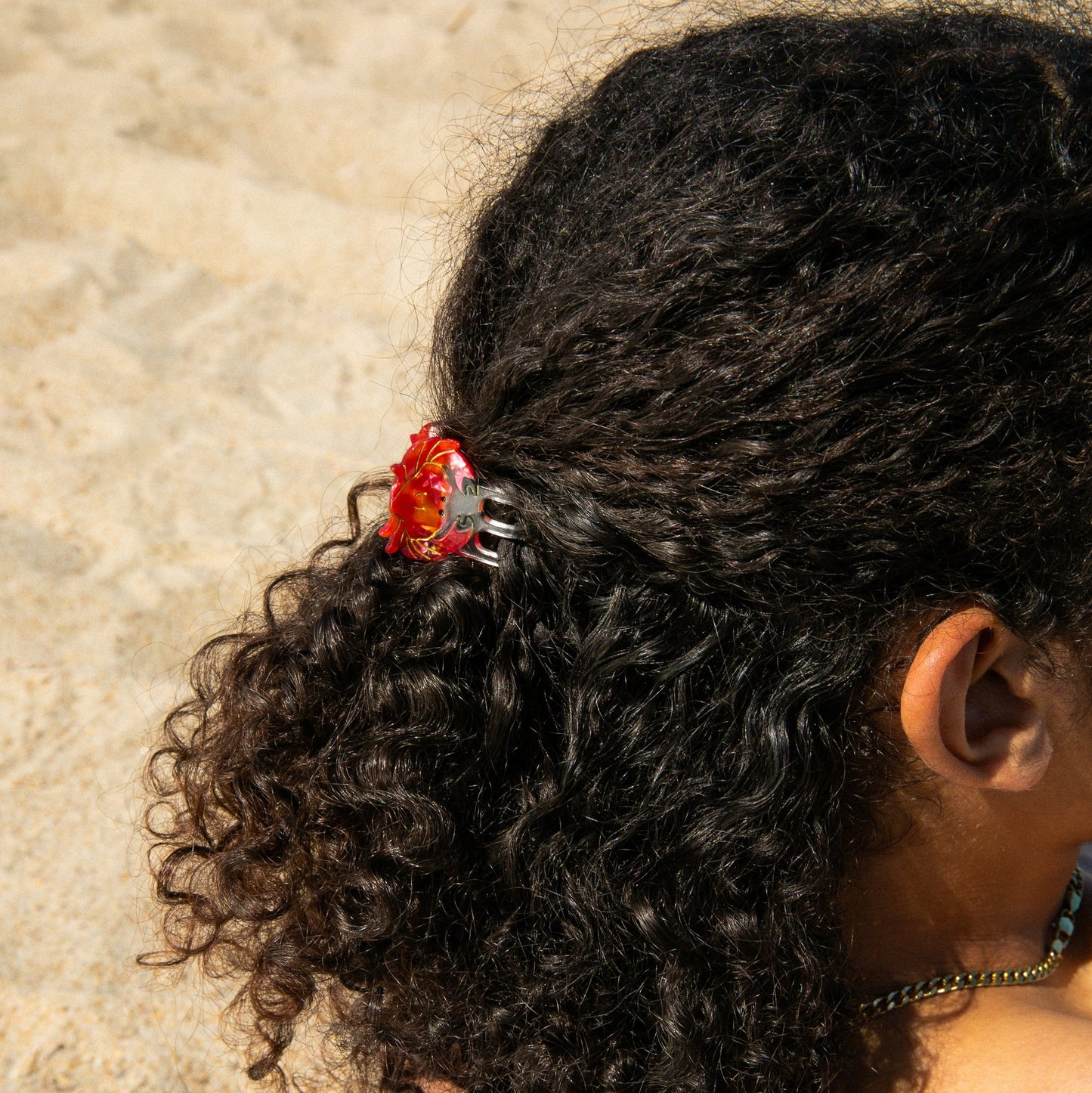 Mini molletta per i capelli - Granchio