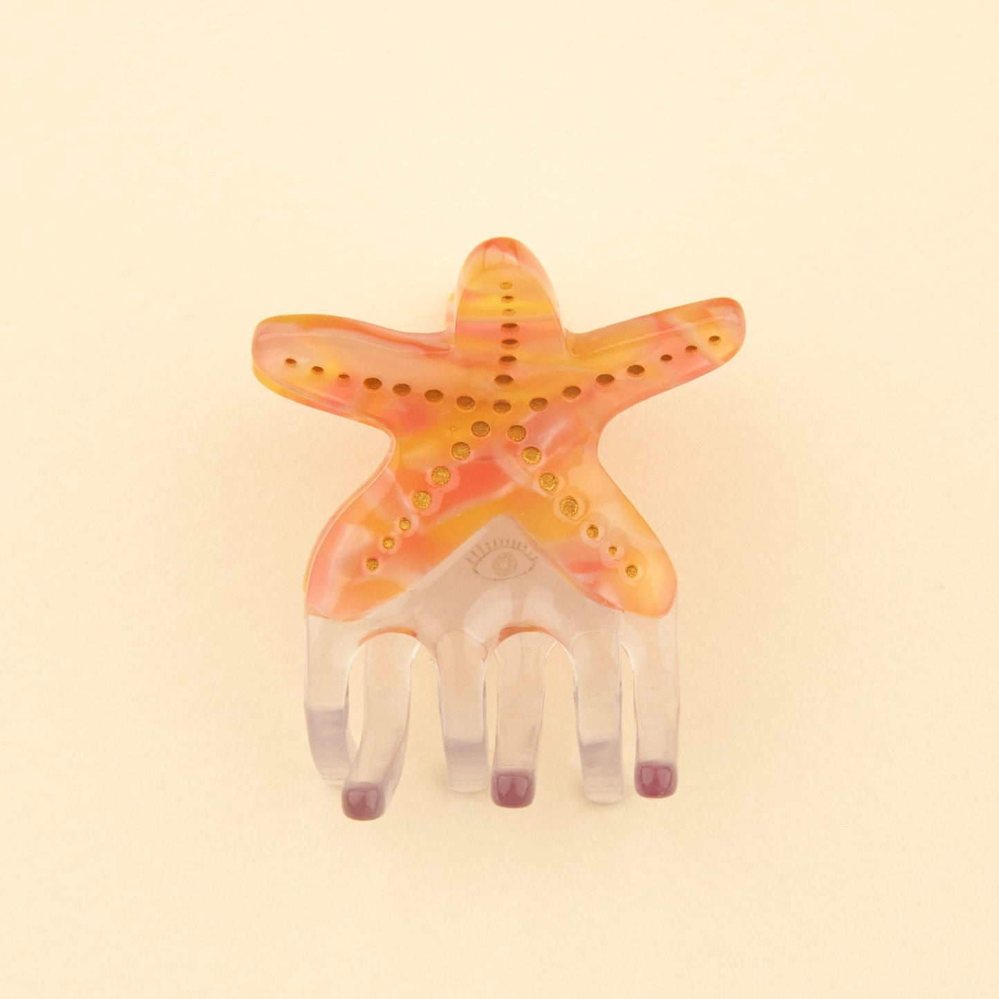 Mini molletta per i capelli - Stella Marina