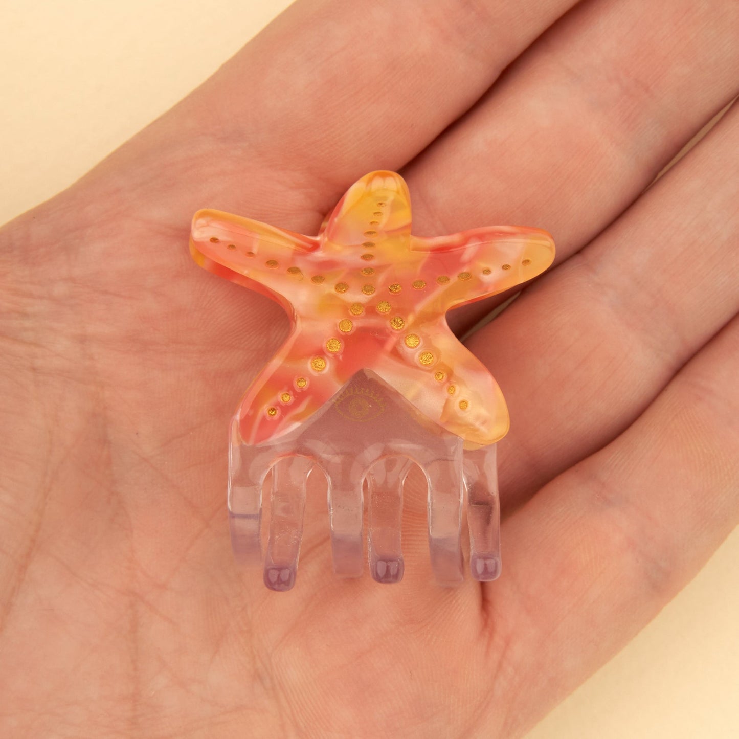Mini molletta per i capelli - Stella Marina