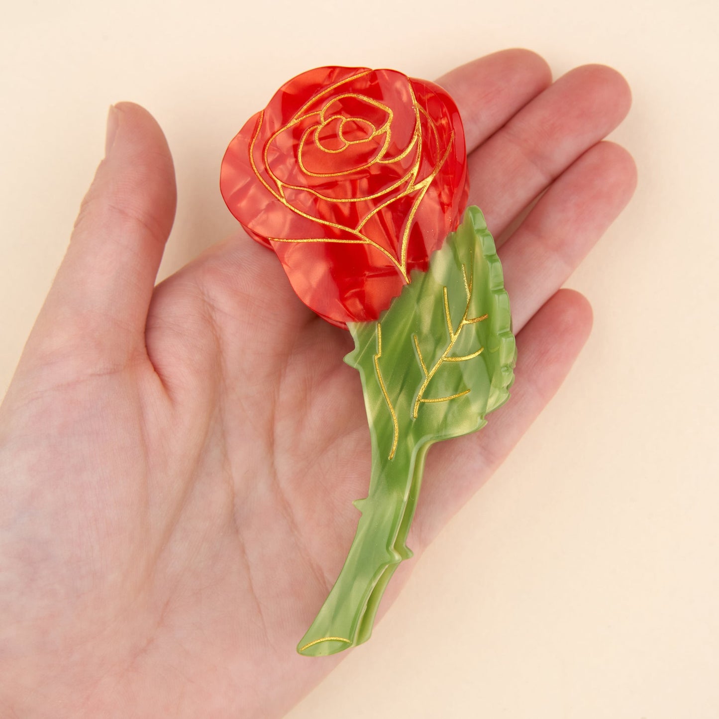 Molletta per i capelli - Rosa