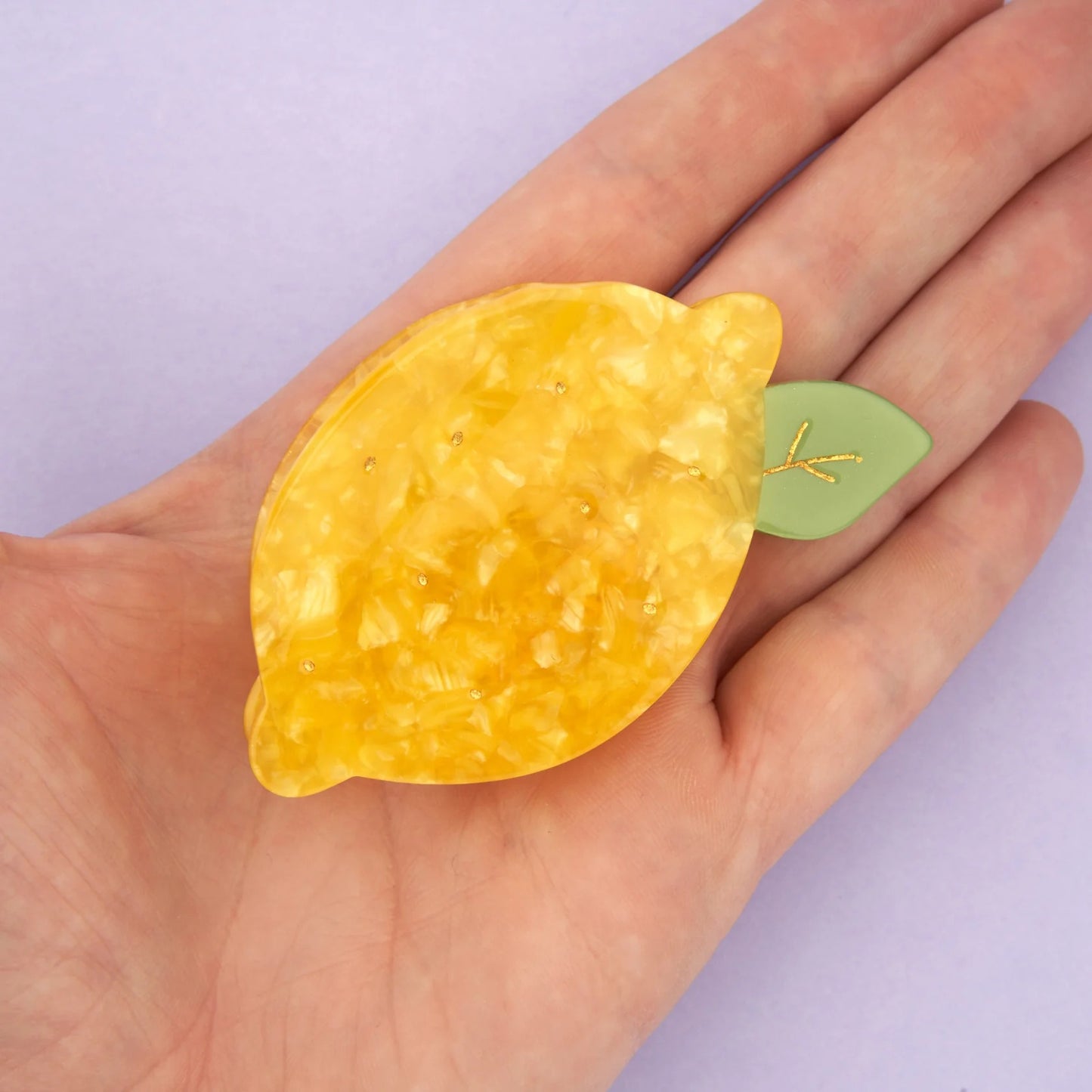 Molletta per i capelli - Limone
