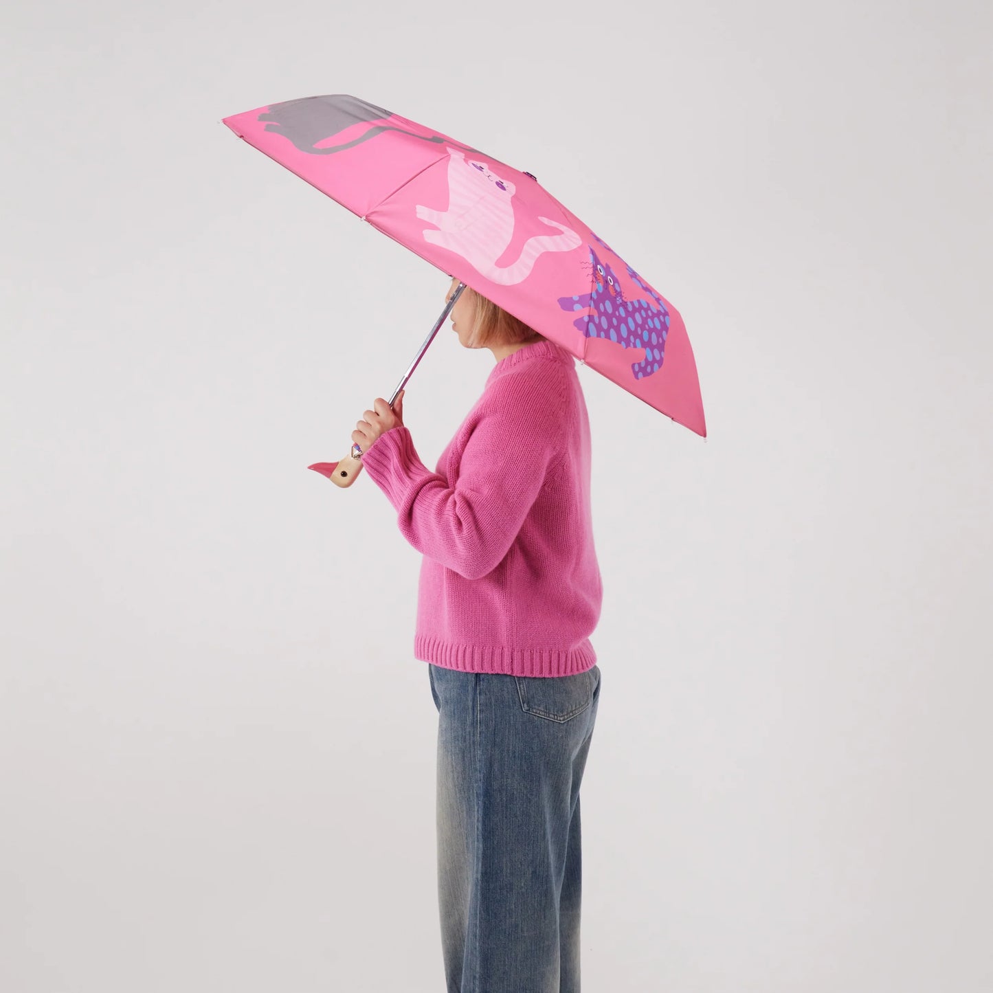 Original Duckhead - Fuchsia Arty Cats