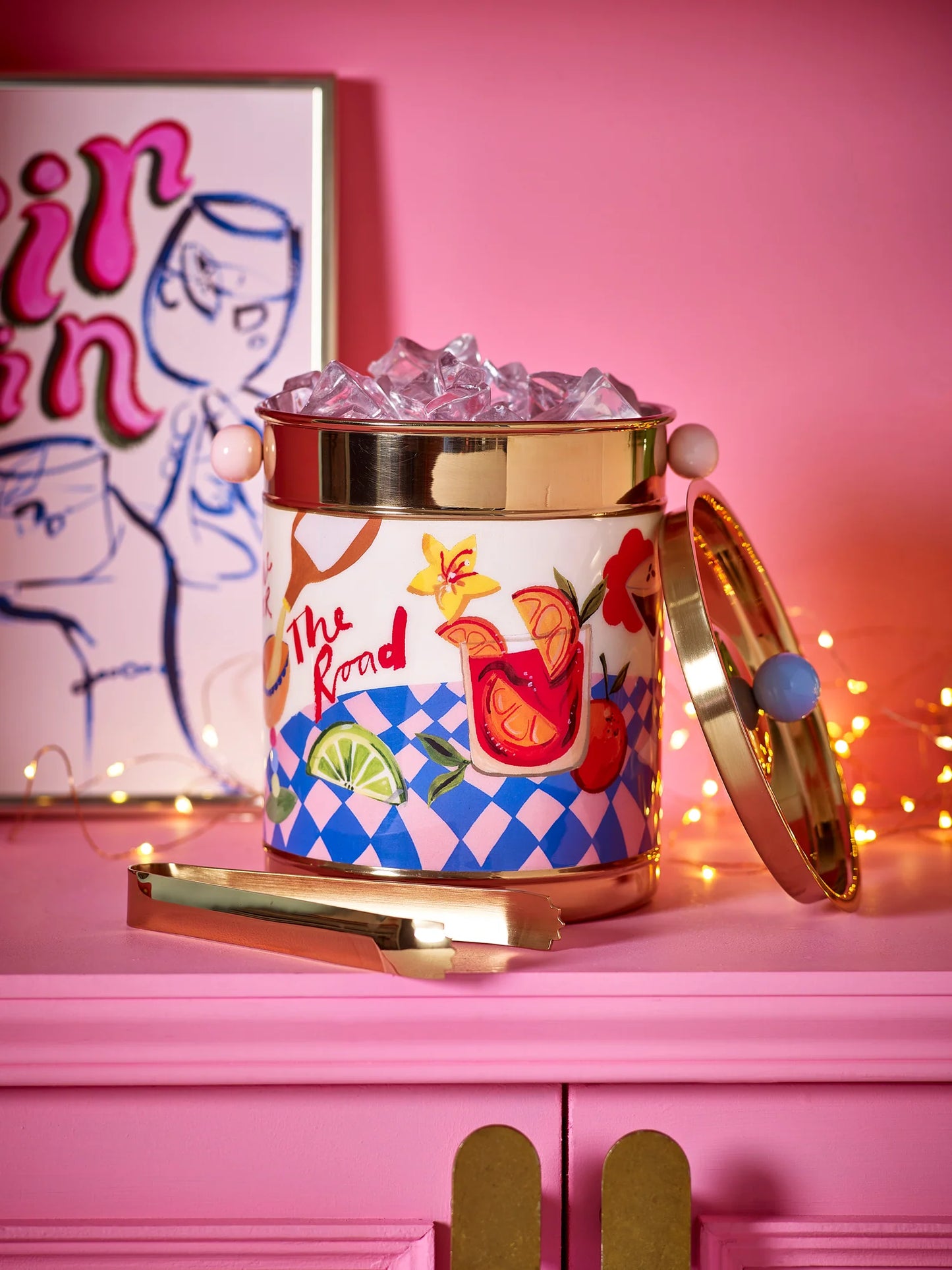 Dessert Plate - Royal Stripes