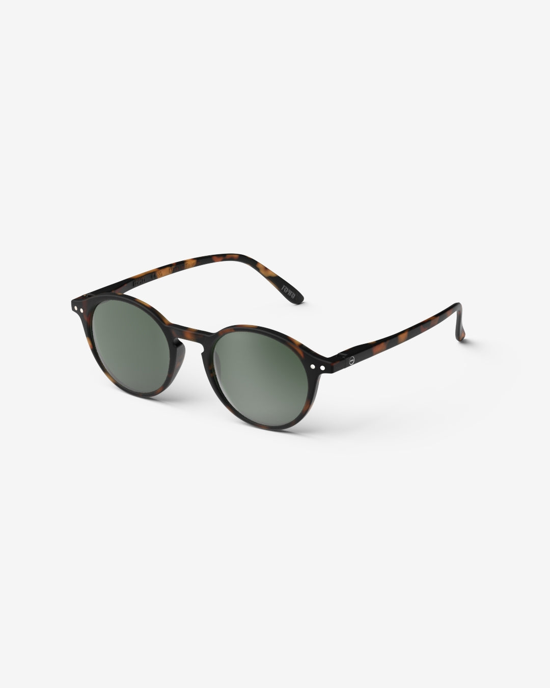 Occhiali da Sole #D- Tortoise Lente Verde