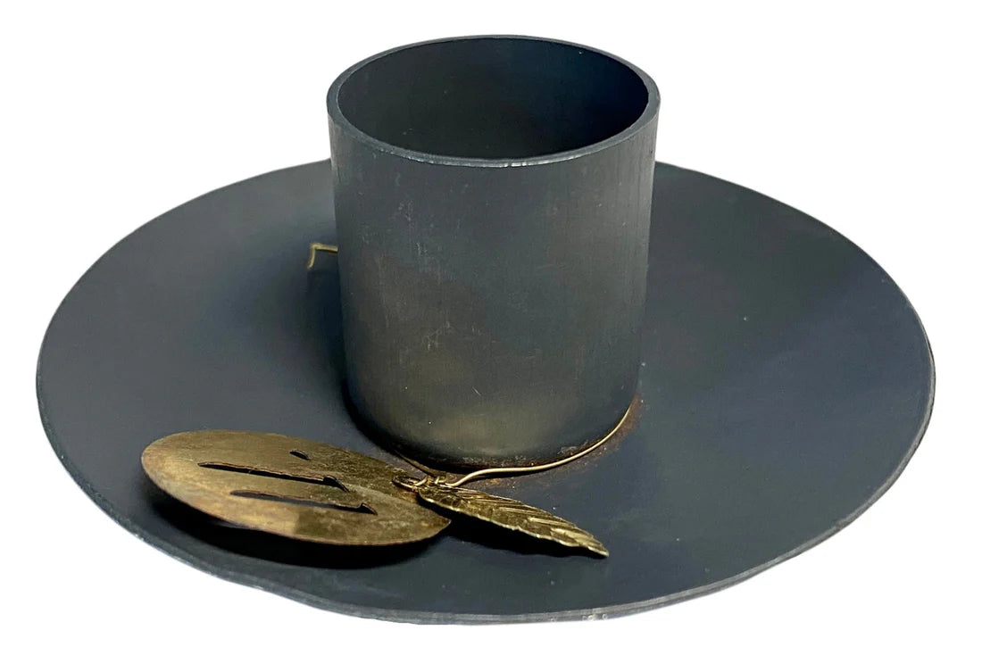 Porta candele - Zinco