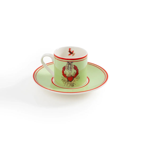 Tazzina da caffè - I believe in good / Crab
