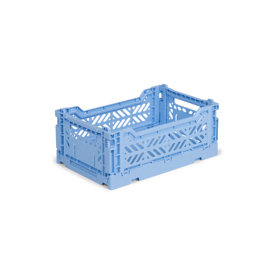 Folding Crate - BABY BLUE