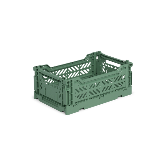 Folding Box - ALMOND GREEN